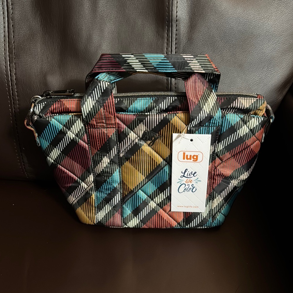 LUG Dory mini crossbody bag multi color design  (NWT)